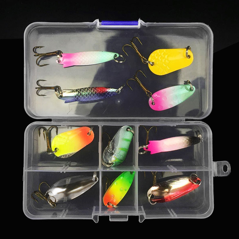 Bionic Iron Lure Multicolored Metal Sequin Set