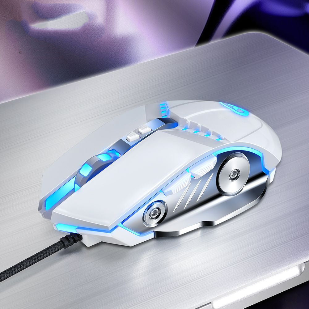 Game optical mouse USB silent light