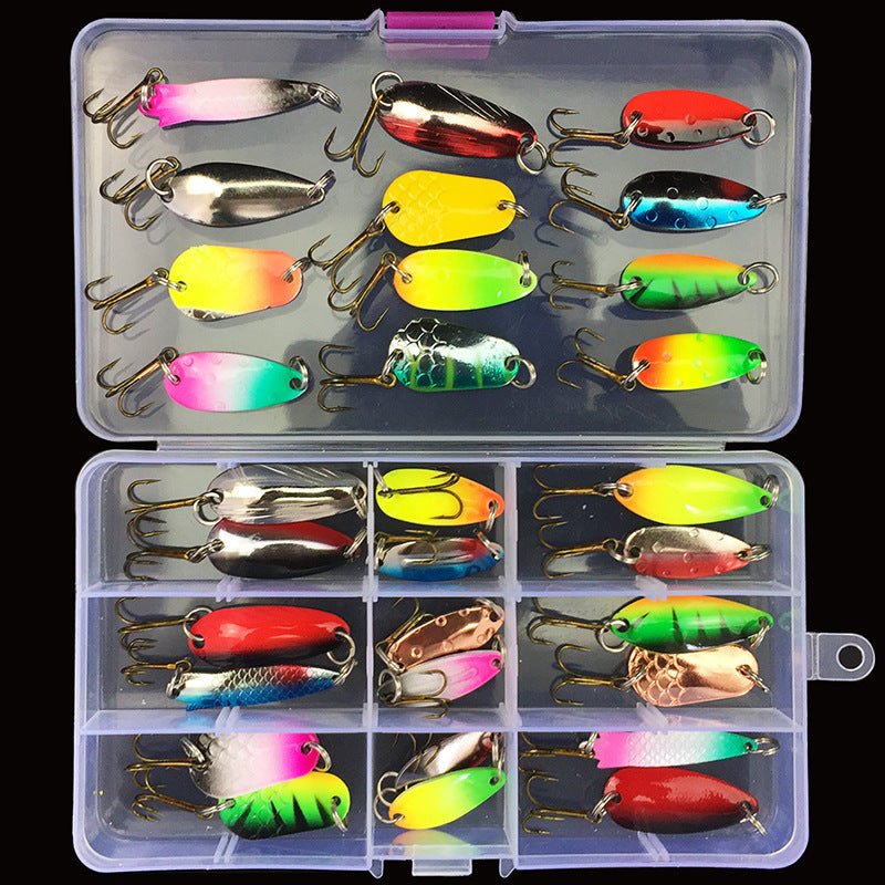 Bionic Iron Lure Multicolored Metal Sequin Set