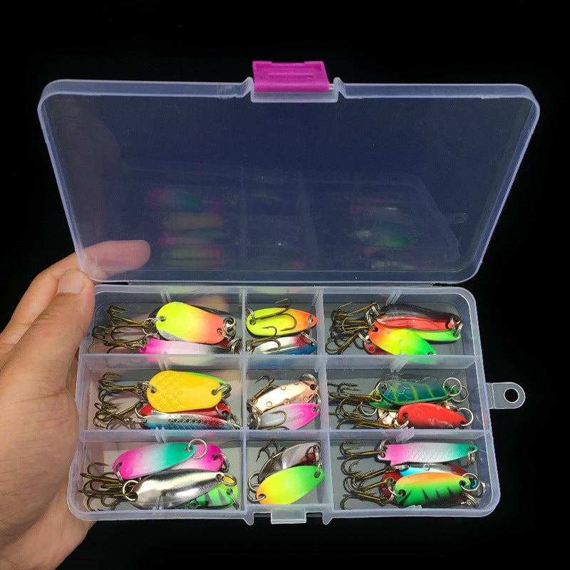 Bionic Iron Lure Multicolored Metal Sequin Set