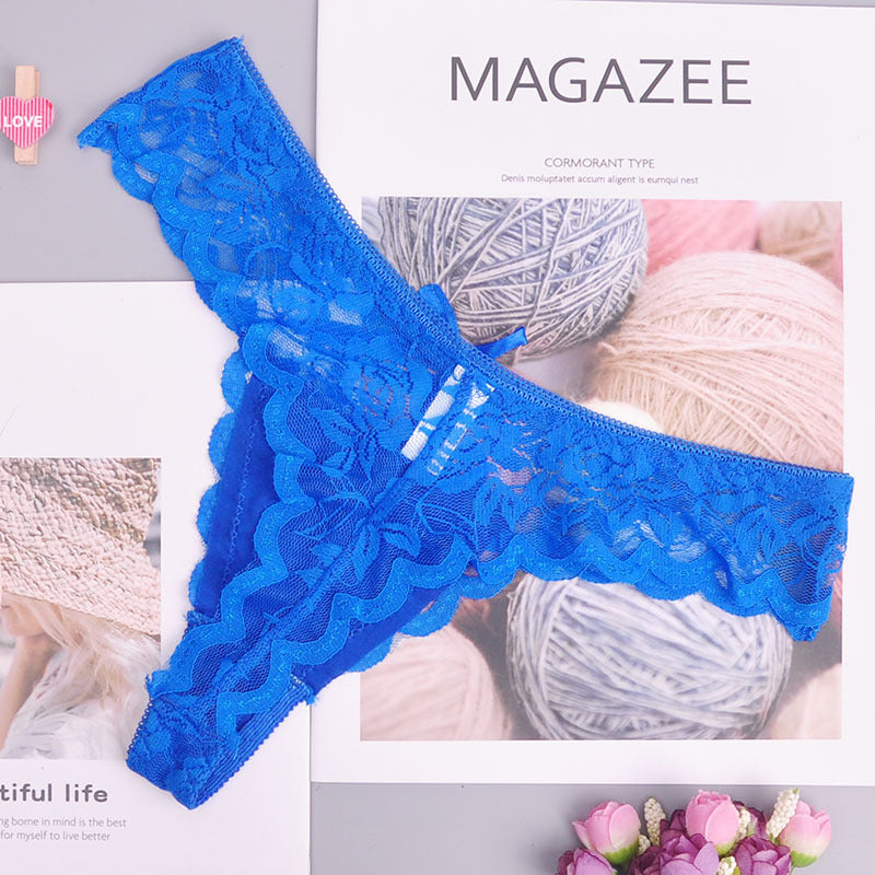 Adjusted  Cozy Lace Briefs G Thongs Underwear Lingerie For Women