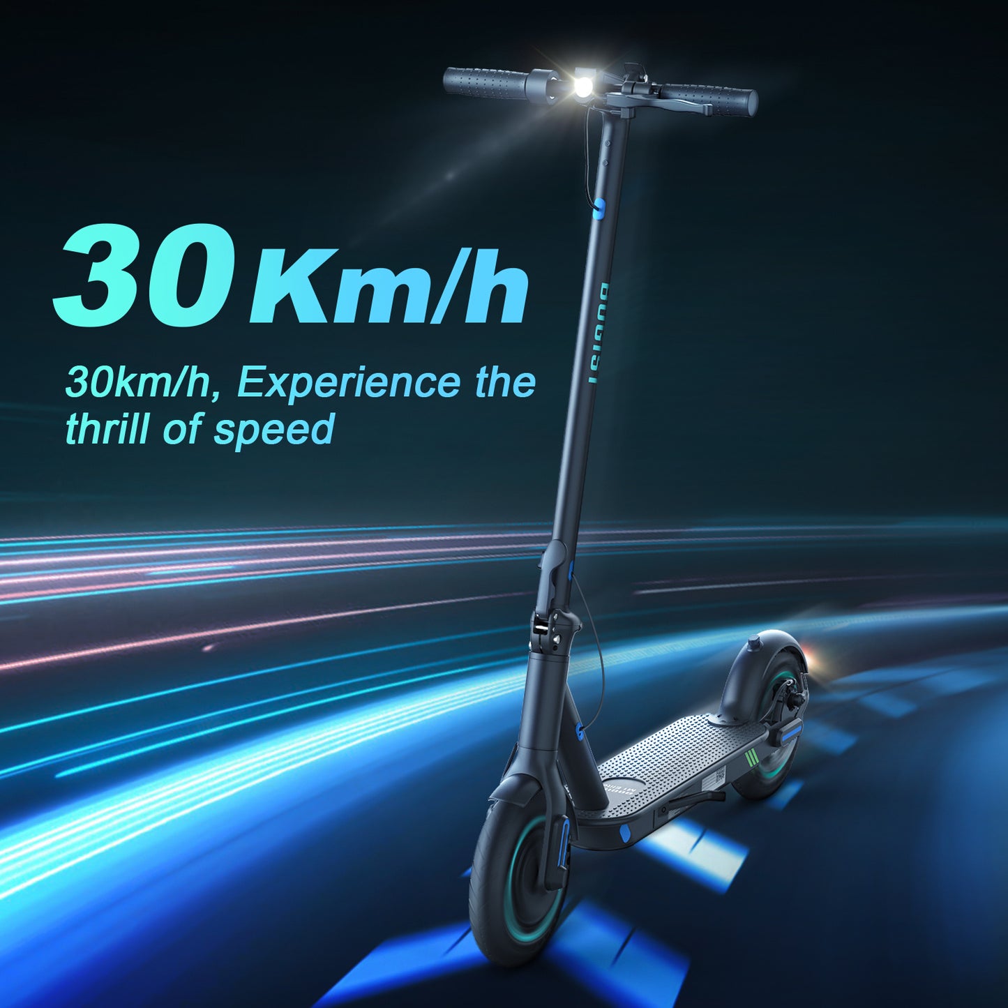 BOGIST Electric Scooter,8.5 Inches, Power 250W Battery Capacity 36V 7.8Ah, Max Speed 10-30KM