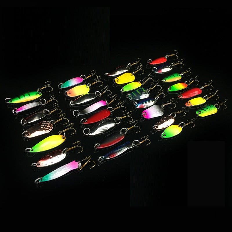 Bionic Iron Lure Multicolored Metal Sequin Set