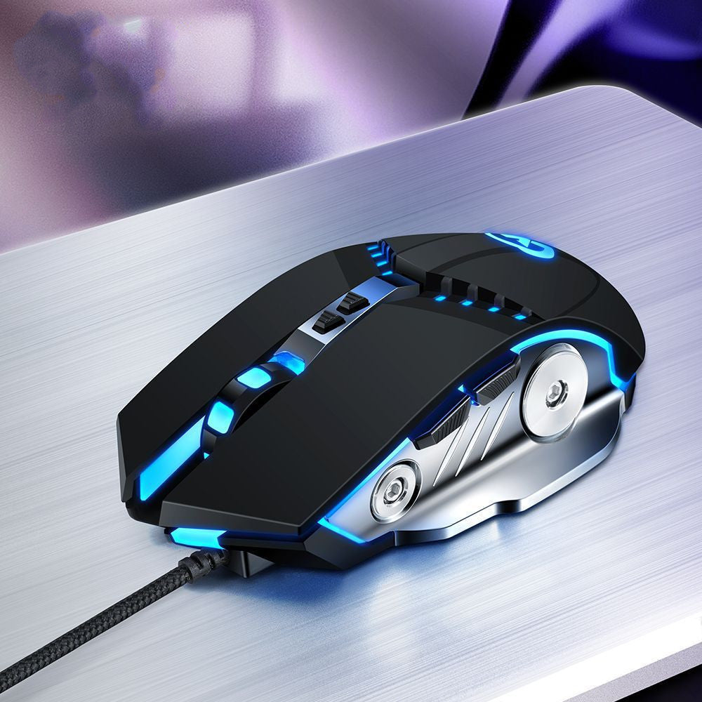 Game optical mouse USB silent light