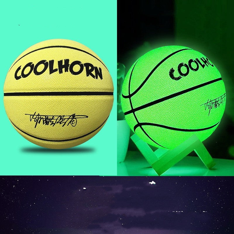 Luminous Luminous Basketball PU Soft Leather Outdoor Wear-resistant And Non-slip