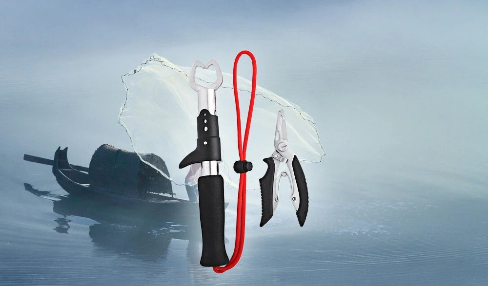 Stainless steel multi-function fish control fish pliers