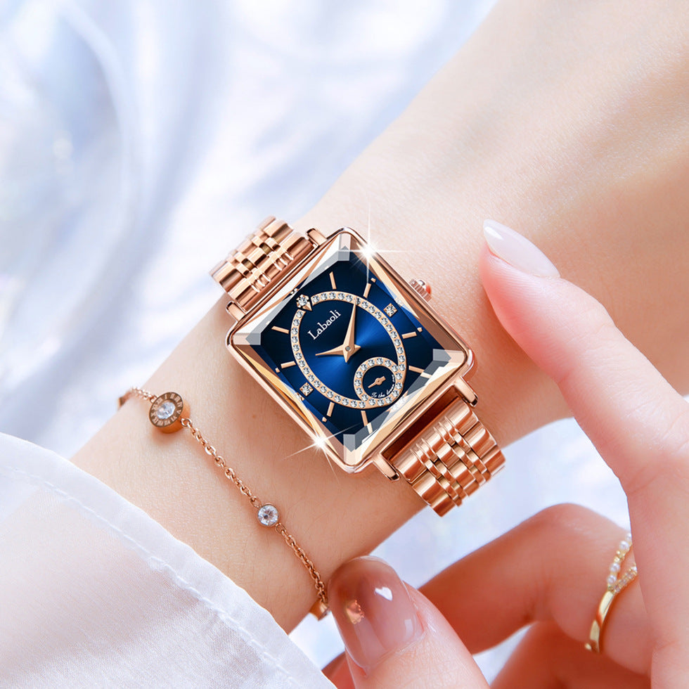 Light Luxury Temperament Women's Square Quartz Watch