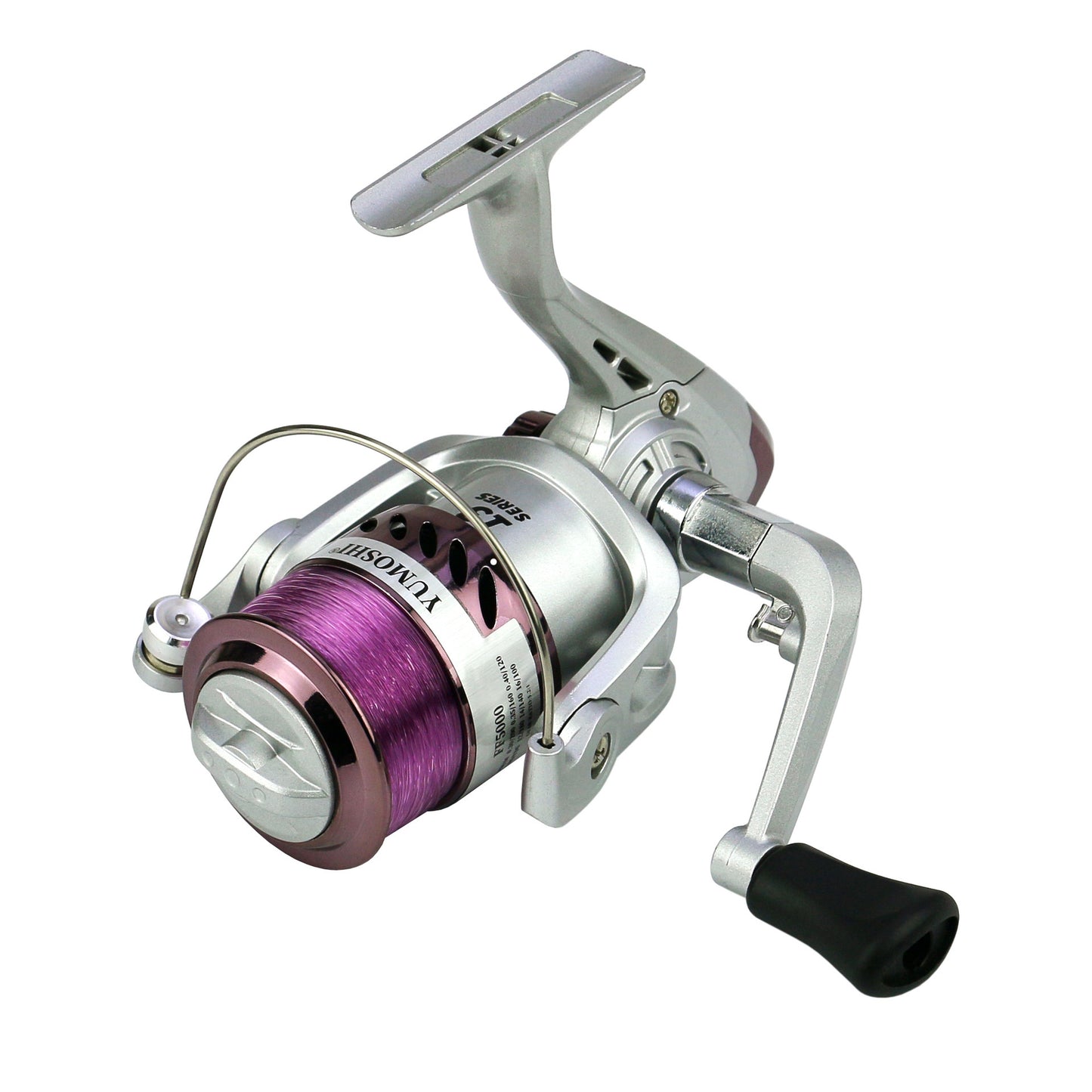 Plastic Head Fishing Wheel Fishing Reel Fishing Gear Spinning Wheel With Line