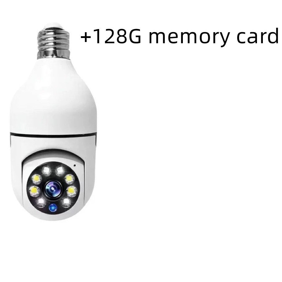 Bulb Type Long Range Wireless Home Camera Without Dead Angle